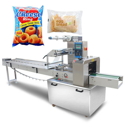 Sistema di controllo servo Flow Pack Vegetable Fruit Mushroom Vegetable Potato Packing Machine