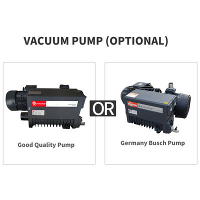 400 mm lunghezza di sigillamento Doppia macchina di sigillamento a vuoto per foie gras e bistecche