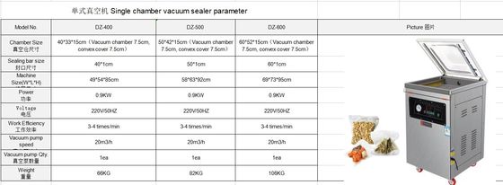 Video supporto tecnico macchina di imballaggio automatico a vuoto DZ400/500/600 per sigillanti alimentari