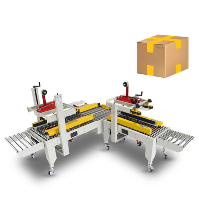 Macchina per l'erezione di cartoni con sistema di controllo PLC avanzato