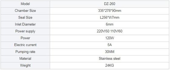 Macchina di imballaggio a vuoto per caviale di foie gras di salmone