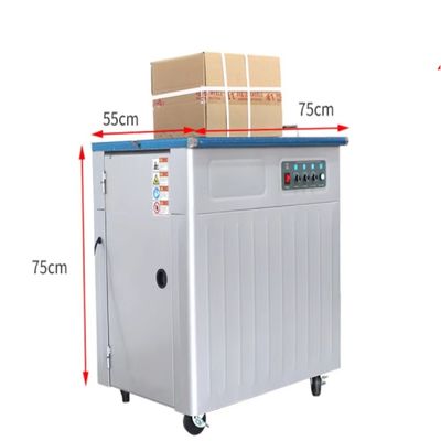 Macchine semiautomatiche per il rilegamento di scatole di cartone con doppio motore e ricambi