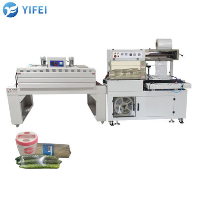 POF Film Heat Tunnel Shrink Machine 360 KG Capacità soddisfa i requisiti tecnici di avvolgimento