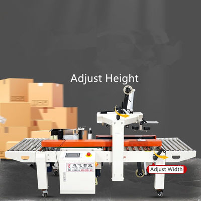 Macchina semiautomatica di sigillamento di casse elettrica per scatole W300*H400mm