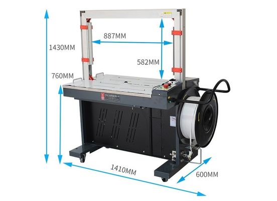 1400*600*1430MM Semi-automatica per la fabbricazione di scatole di imballaggio, cinture di imballaggio, cartoni, cinture di legame e cinture
