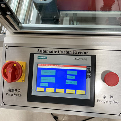 Macchine per l'erezione automatica del fondo della scatola pneumatica per imballaggi in cartone ondulato