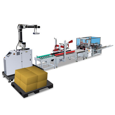 Erettore di cartone completamente automatico azionato pneumaticamente con chiusura pieghevole a flaps
