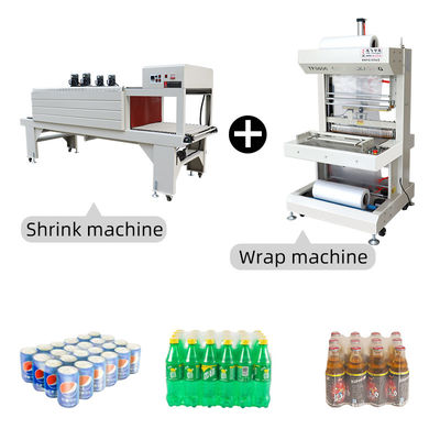 1400W Auto Bottle Shrink Wrap Heat Tunnel Sealer Wrapper per applicazioni versatili