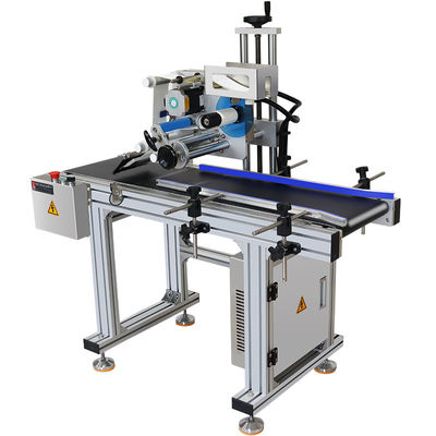 Dimensione adatta ≤ 300 mm Macchina per l'etichettatura di sacchetti in PE con carta da graffiatura automatica verticale ad alta velocità