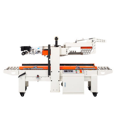 Tavola di lavoro 600-700 mm Flap Folding Carton Sealing Machine con velocità di sigillamento di 28m/min