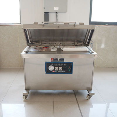 Macchine di sigillamento a vuoto automatiche Dz400 per imballaggio alimentare