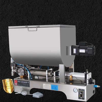 1100*480*800 mm Macchina di riempimento pneumatica orizzontale per salsa in acciaio inossidabile 304