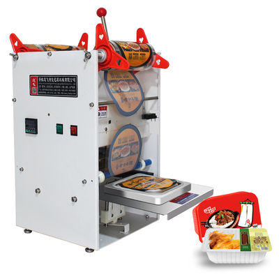 Macchina di sigillamento manuale con materiale di imballaggio in legno
