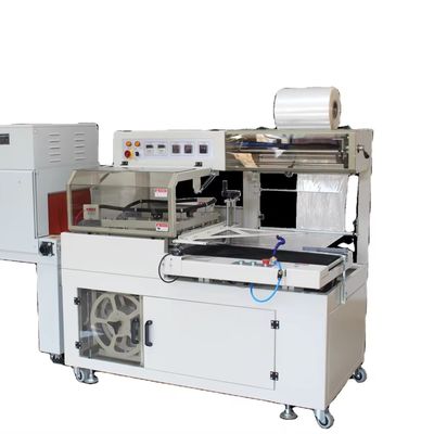 Macchina di avvolgimento semiautomatica di sigillatura e taglio di galleria di ristretto per negozi di abbigliamento