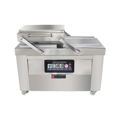 Segulatore a vuoto a doppia camera semiautomatico commerciale DZ 400 per strisce di sigillamento 4Pcs