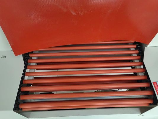 Con motorizzazione elettrica vassoio semiautomatico per uova scatola di libro galleria di calore avvolgimento imballaggio macchina di imballaggio avvolgimento riducente