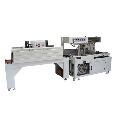 Macchina di taglio e di ristretto per sigillazione laterale del sacchetto in PVC POF completamente automatica