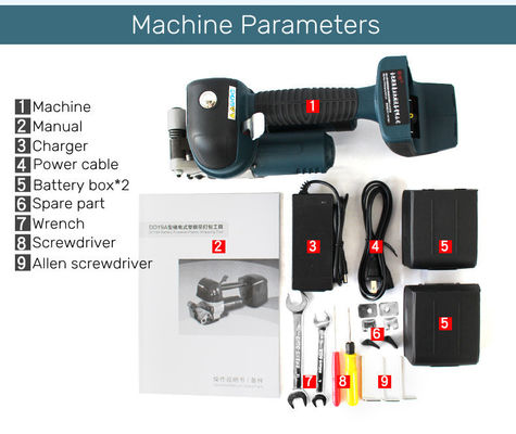 Comodo strumento semiautomatico per le cinghie a mano per il tipo di nastro elettrico azionato da PET PP