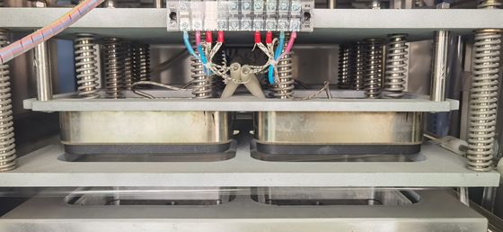 Macchine per imballaggio a vuoto di materiali di imballaggio in plastica per sigillamento dei vassoi in atmosfera modificata