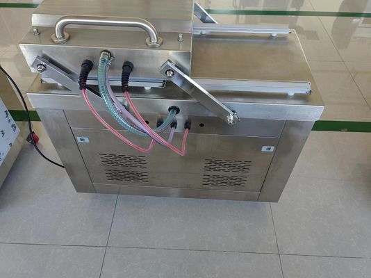 DZ-400 Commercial Double Flat Chamber Vacuum Packing Sealer per negozi di materiali da costruzione
