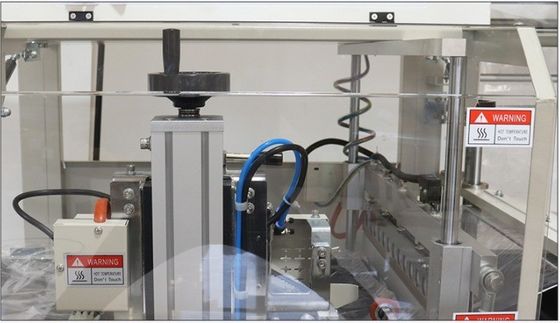L'imballaggio degli oggetti più lunghi è reso più facile con la macchina di ristretto termico a sigillamento laterale automatico