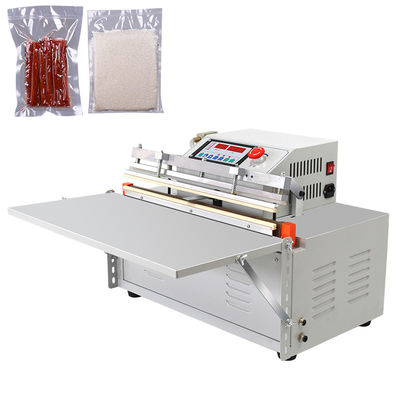 500 Capacità Macchina di imballaggio a vuoto per scarico d'aria esterna per le esigenze del cliente