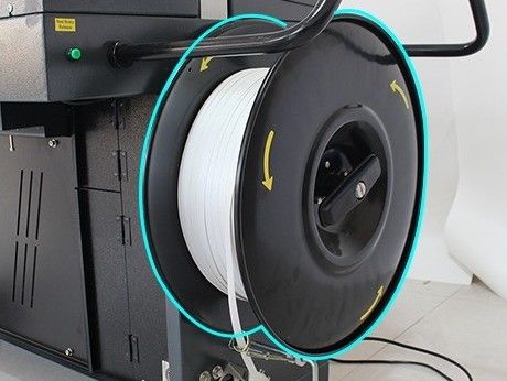 220 kg macchina di legatura automatica a cintura di cartone in PP per l'industria del packaging