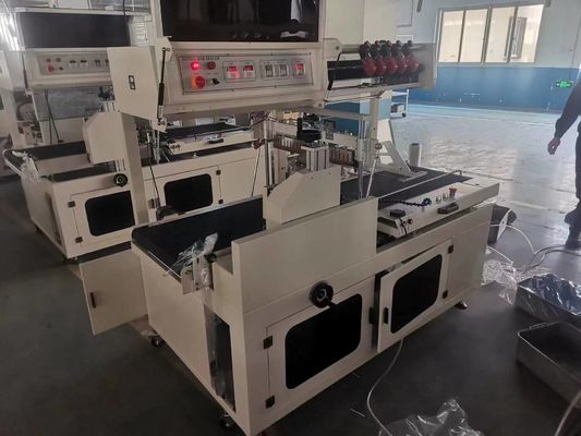 Macchine di confezionamento automatiche con grande tunnel termico per cartoni più lunghi