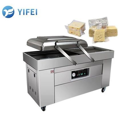 Macchine di imballaggio a vuoto a doppia camera per alimenti