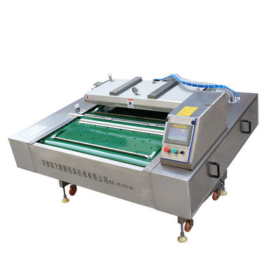 Macchina per l'imballaggio alimentare con 1125x440x100 mm di dimensione di camera e 1000 mm di lunghezza di sigillamento