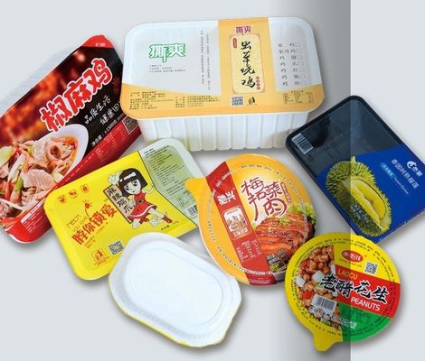 Sealer per vassoi alimentari a vuoto azionato elettricamente e certificato CE per la conservazione di alimenti e bevande