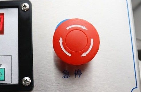 Materiale di imballaggio in plastica sigillante esterno a vuoto 1500W per pollo/carne/verdure commerciali