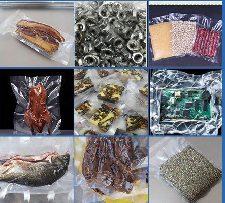 Macchina di imballaggio alimentare a doppia camera a vuoto in acciaio inossidabile da 1500 W per progetti avanzati