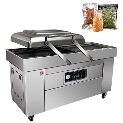 Macchina di sigillamento automatica a pompaggio a vuoto per alimenti per carne di frutta e verdura surgelata
