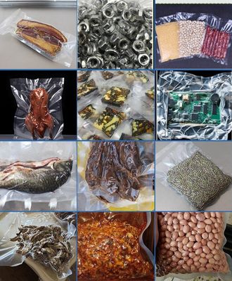 Macchina di sigillamento automatica a pompaggio a vuoto per alimenti per carne di frutta e verdura surgelata