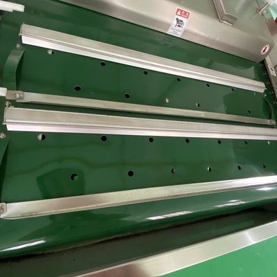 Motore elettrico 1000 doppia striscia auto prodotti di fagioli e verdure selvatiche macchina di imballaggio a vuoto continuo