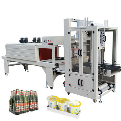 1400W Bottiglie d'acqua elettriche e lattine Film Packaging Shrink Wrap Machine