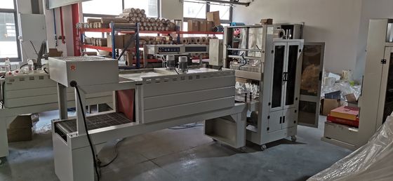 1400W Bottiglie d'acqua elettriche e lattine Film Packaging Shrink Wrap Machine