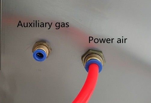 815mmx990mmx1670mm Gas industriale auto Spurghi carne alimenti carta della pelle vassoio sigillante aspiratore