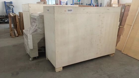 15 m/min Velocità di imballaggio Imballaggio in cartone Macchina di avvolgimento di pellicole a riduzione del calore completamente automatica