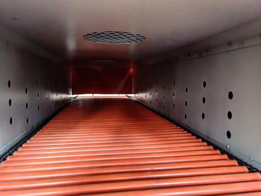 Imballaggio del prodotto BS5530 Macchina di avvolgimento automatico a propulsione elettrica con galleria di calore