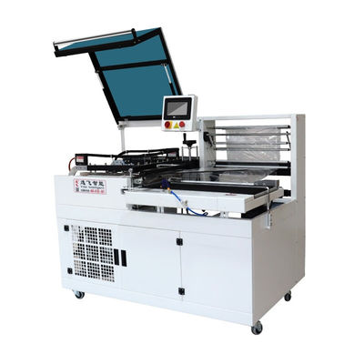55 cm Larghezza massima del film L Bar Sealer automatico e macchina di confezionamento di confezioni con tunnel termico
