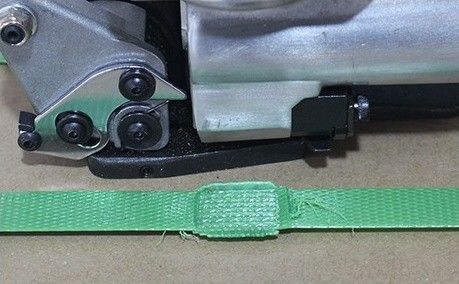 13-19 mm scatola di cartone manuale pneumatico strumento di fasciatura PP per attrito e saldatura a caldo