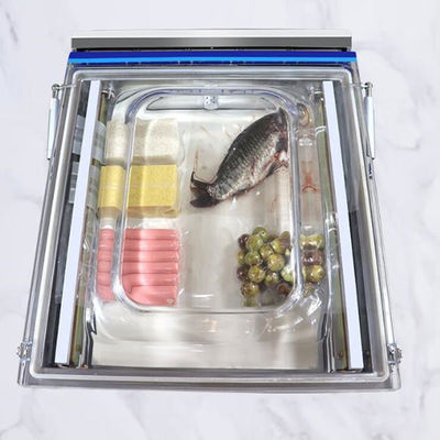 Macchina di imballaggio a vuoto con striscia di sigillamento 2Pc e velocità di pompa di 20m3/h