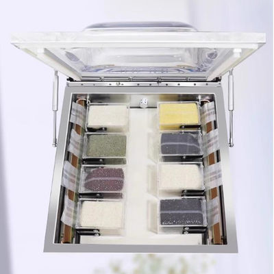 Macchina di confezionamento del riso con sacchetto di plastica per cereali alimentari e fagioli facile da usare