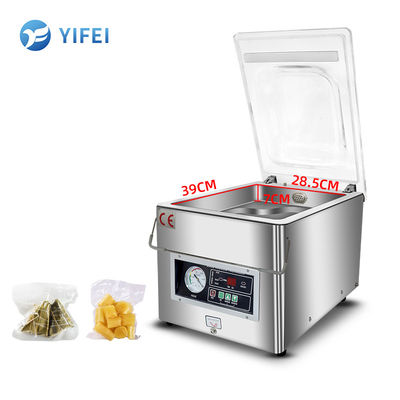 Macchina di imballaggio per sigillazione alimentare a vuoto automatica L260*W320*H50mm Dimensione della camera