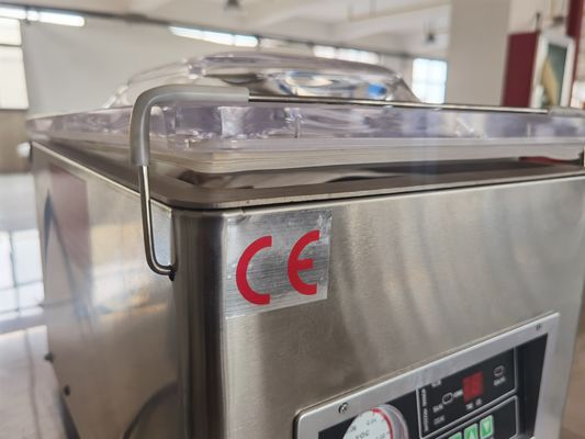 Macchina di imballaggio per sigillazione alimentare a vuoto automatica L260*W320*H50mm Dimensione della camera