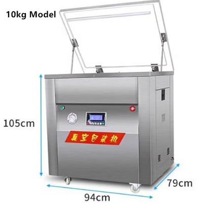 Macchina per imballaggio a vuoto di riso a forma automatica di mattoni Macchina per imballaggio a vuoto