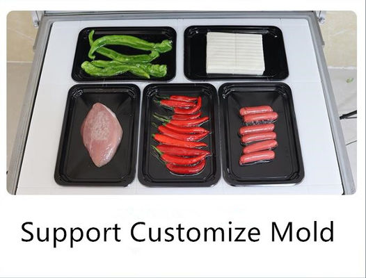 Tecnologia avanzata Macchina di imballaggio per pelle a vuoto per bistecca di manzo pesce di mare e pollo