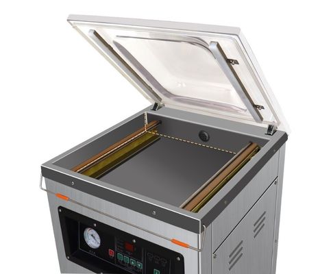 Sigillato a vuoto semiautomatico a propulsione elettrica per alimenti Riso Carne Pesce 66 kg